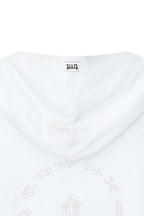 SHEER SLIM-FIT HOODIE (LIGHT BLUE)