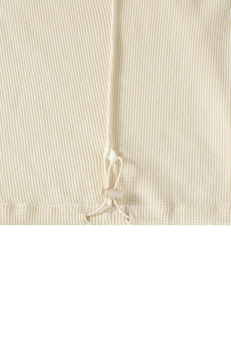 ZODIAC 02 HOTFIX WAFFLE PANTS (CREAM) - 11