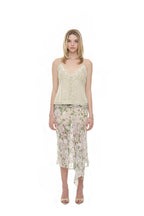 LACE SLIP SLEEVELESS TOP (LIGHT GREEN)