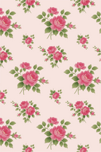 FLORAL BUMPER CASE (PINK)
