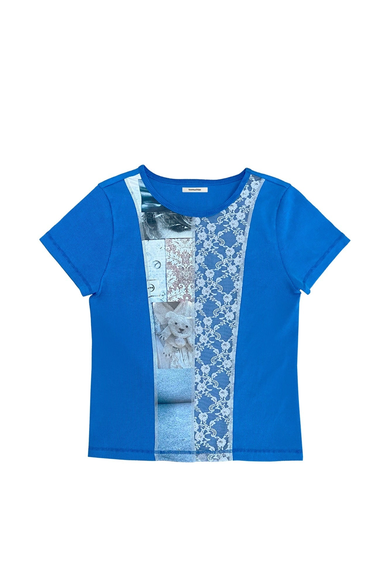 PANEL T-SHIRT (BLUE)