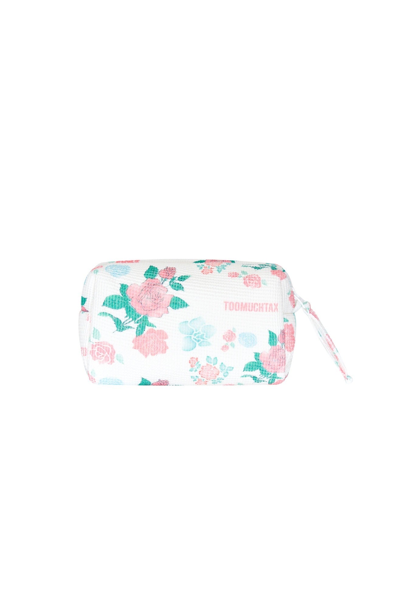 ROSE STENCIL WAFFLE POUCH (SMALL)