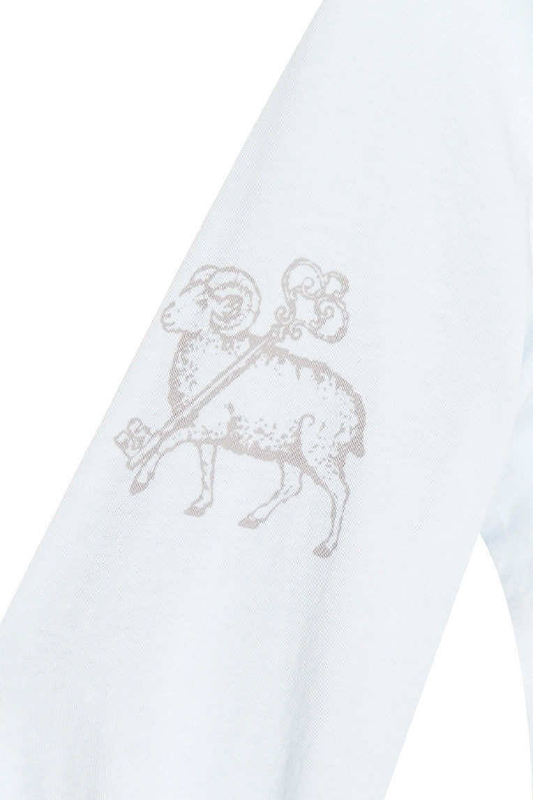 SHEER SLIM-FIT HOODIE (LIGHT BLUE)