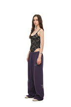 ZODIAC 02 HOTFIX WAFFLE PANTS (PURPLE) - 3