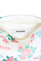 ROSE STENCIL WAFFLE POUCH (SMALL)