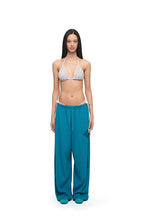 LEO WAFFLE PANTS (TEAL)