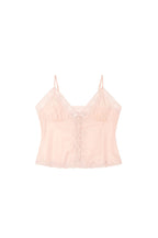 LACE SLIP SLEEVELESS TOP (LIGHT PINK)