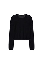MOHAIR SLIM-FIT CARDIGAN (BLACK)