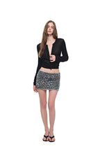 MOHAIR SLIM-FIT CARDIGAN (BLACK)