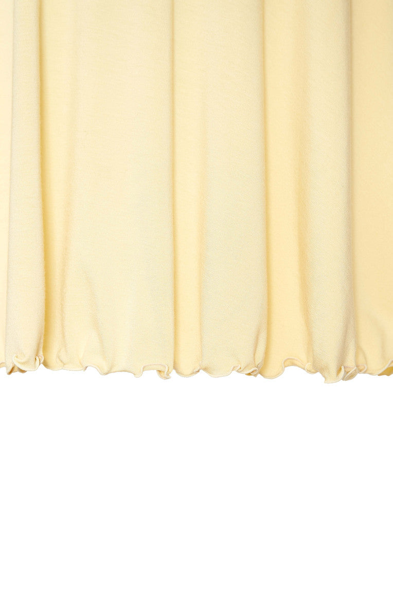 SLIT MIDI SKIRT PANTS (BUTTER)