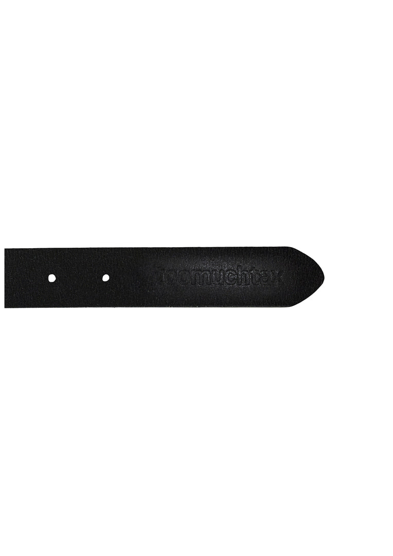 LEATHER BELT (BLACK)