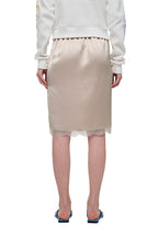 LACE MIDI SKIRT (BEIGE)