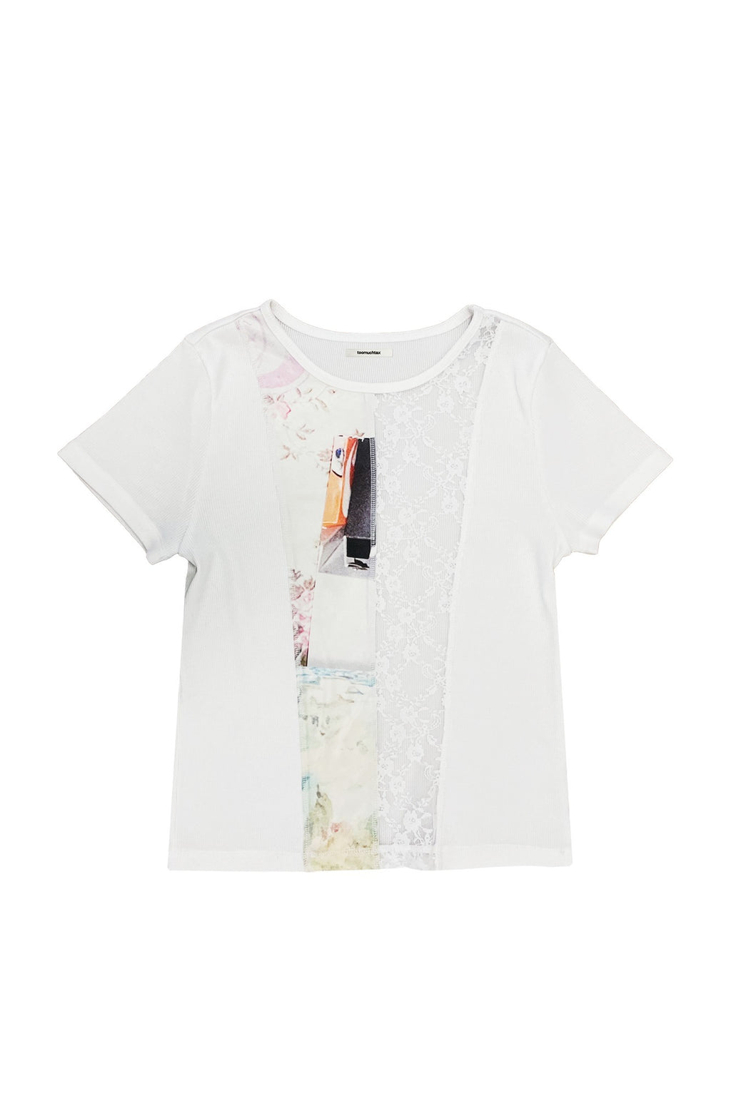 PANEL T-SHIRT (WHITE)
