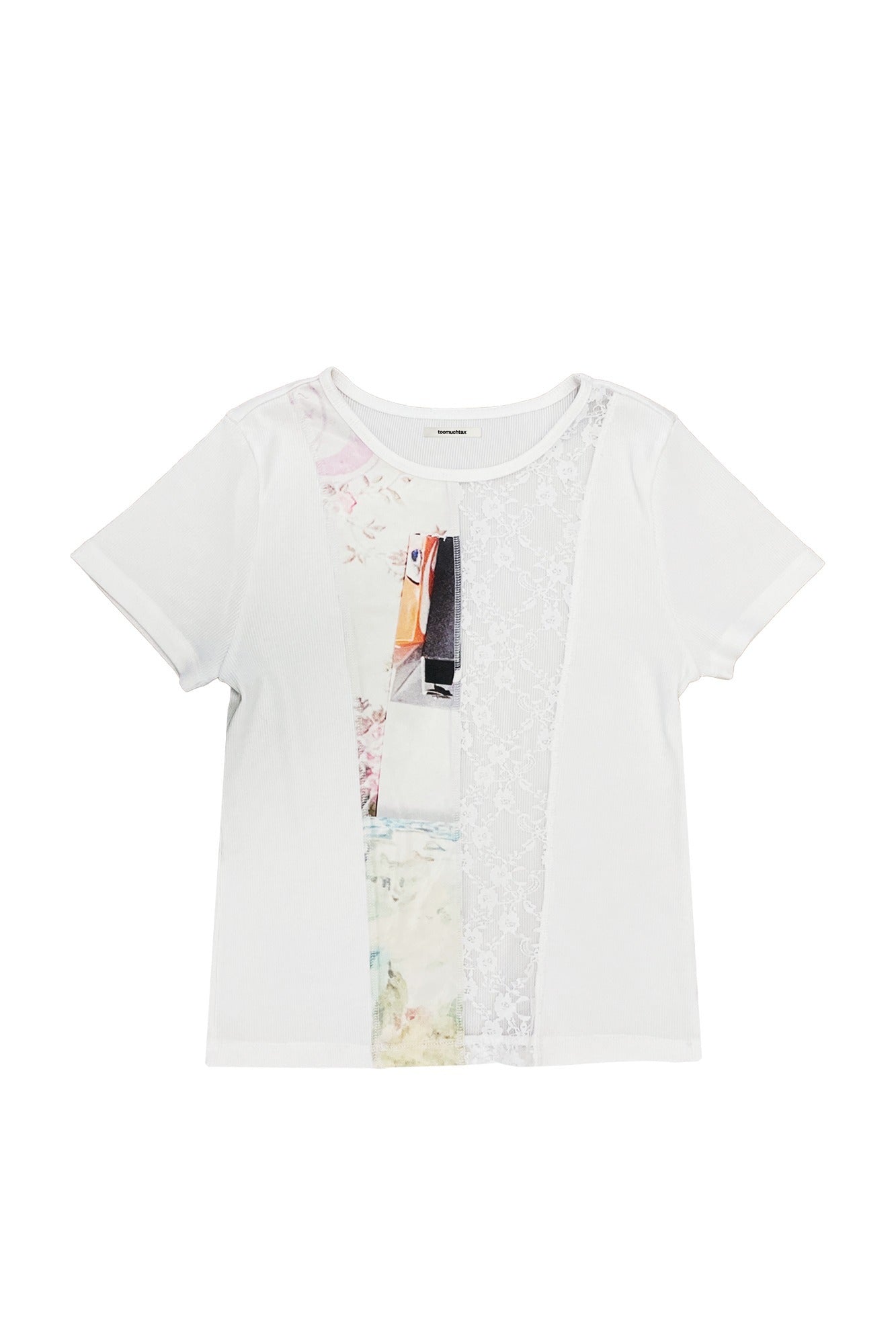 PANEL T-SHIRT (WHITE)