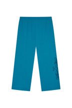 LEO WAFFLE PANTS (TEAL)