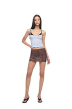 BRA-LAYERED SLEEVELESS TOP (LACE/LIGHT BLUE)