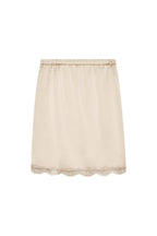 LACE MIDI SKIRT (BEIGE)