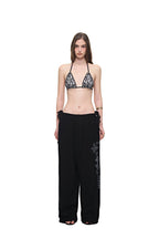 LEO WAFFLE PANTS (BLACK)