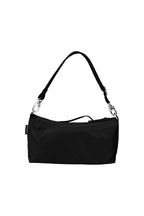 SATIN MINI HOBO BAG (BLACK)