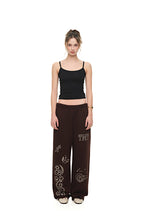 ORNAMENT 03 SWEATPANTS (BROWN) - 2