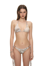 VINTAGE MAP O-RING BIKINI