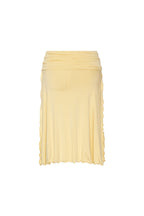 SLIT MIDI SKIRT PANTS (BUTTER)
