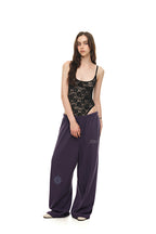 ZODIAC 02 HOTFIX WAFFLE PANTS (PURPLE) - 5