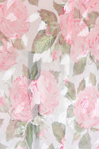 ROSE FLAIR MIDI SKIRT (PINK)