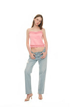 LACE TRIM SLIP CAMISOLE (PINK)
