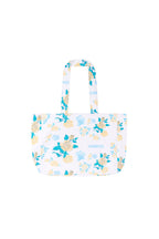 ROSE STENCIL TERRY BAG (WHITE)