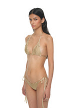 MOTHER OF PEARL GLITTER BIKINI (GOLD)