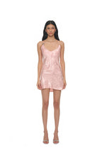 OPEN BACK MINI SLIP DRESS (LIGHT PINK)
