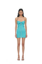 TUBE MINI DRESS (AQUA)