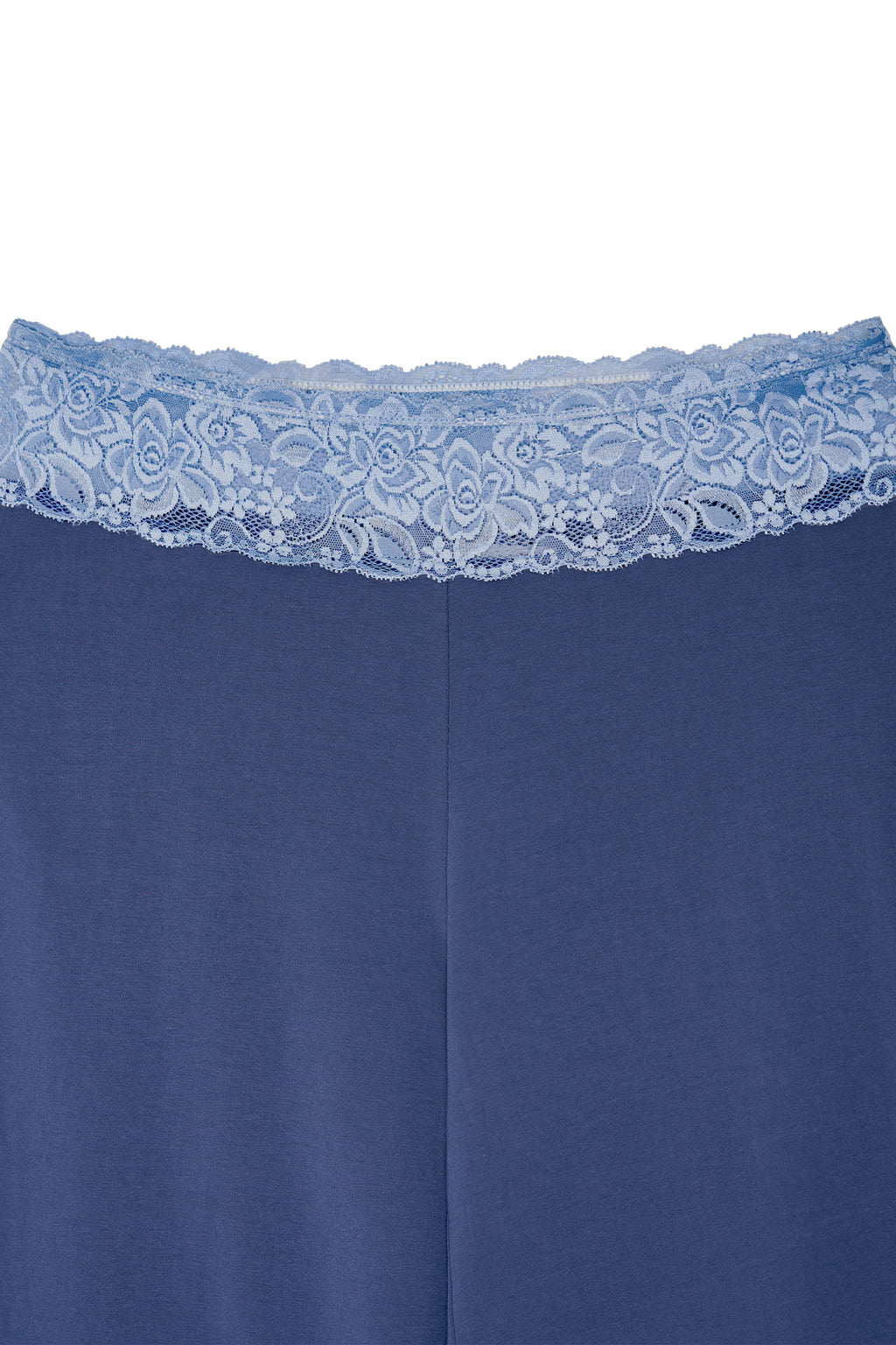 LACE POINT LOOSE-FIT PANTS (BLUE)