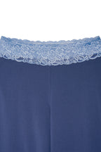 LACE POINT LOOSE-FIT PANTS (BLUE)