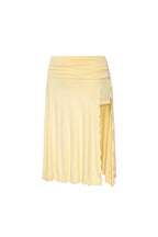 SLIT MIDI SKIRT PANTS (BUTTER)