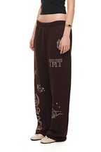 ORNAMENT 03 SWEATPANTS (BROWN) - 7