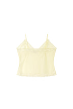 LACE SLIP SLEEVELESS TOP (YELLOW)