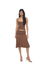 BUBBLE BEAD TANK TOP (BROWN)